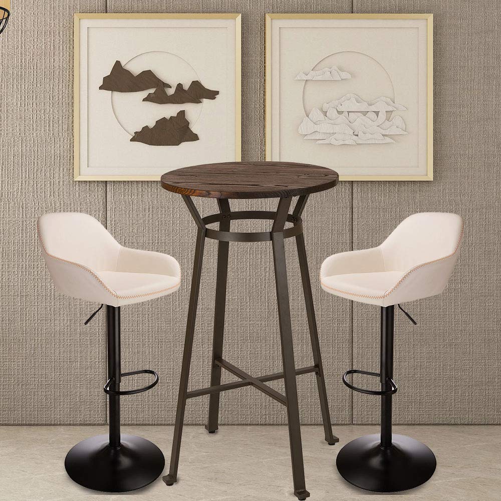 3-delige pubtafel en draaibare - Office Furniture Custom recensie en prijs