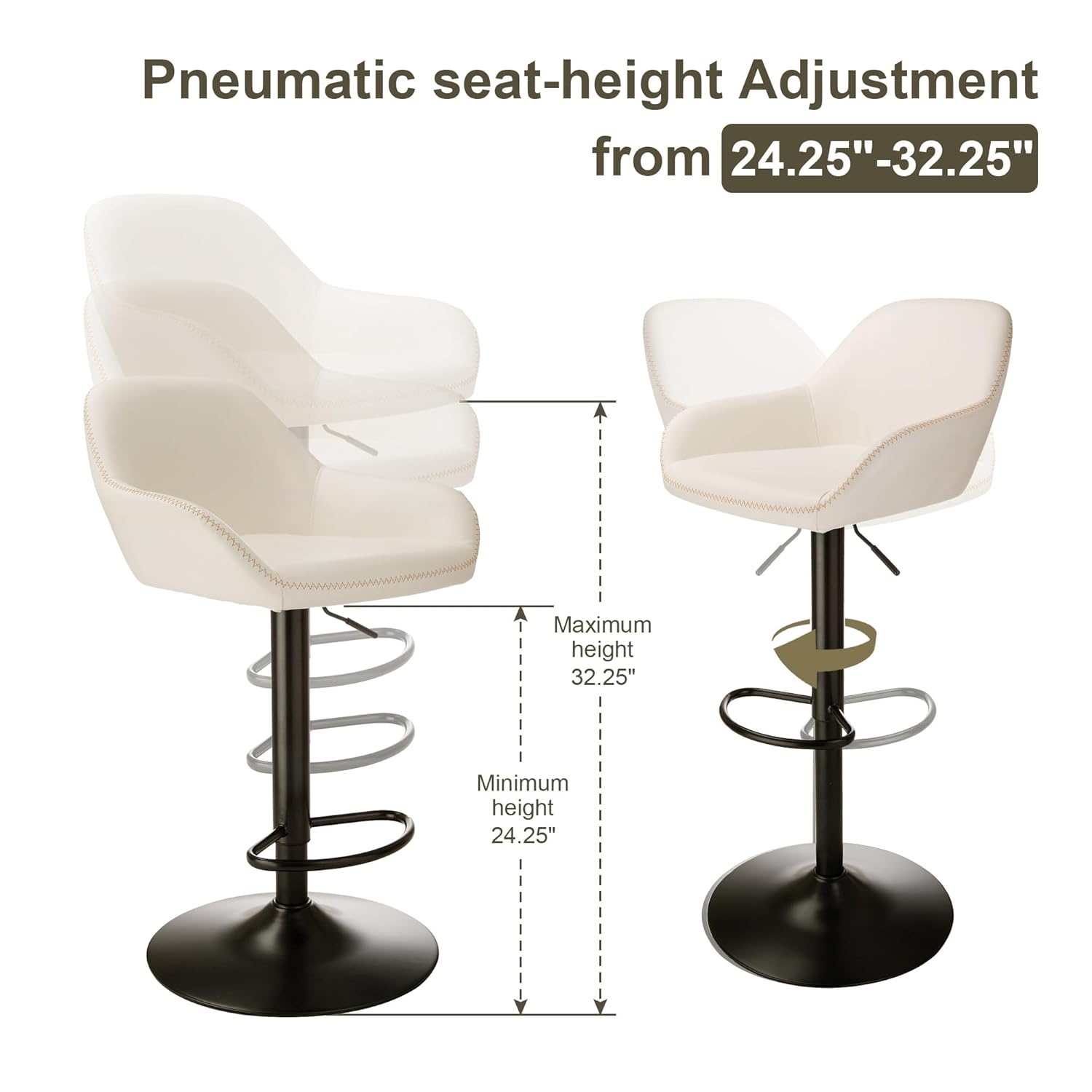 3-delige pubtafel en draaibare - Office Furniture Custom recensie en prijs